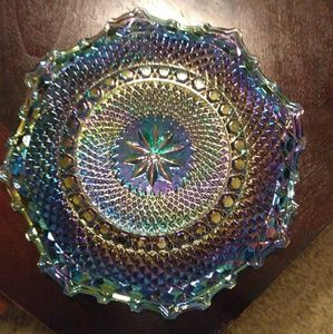 Beautiful vintage carnival glass